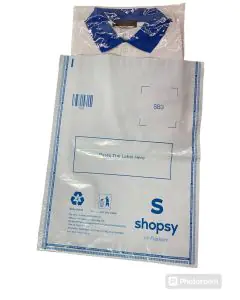 Shopsy Printed Opaque SNSB3, Lip Seal, 52 micron, 15in x 12.5in, Pack of 100
